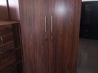 2 door melamine cupboard/wardrobe (k-3)