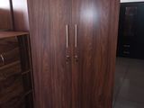 2 door melamine cupboard/wardrobe (k-3)