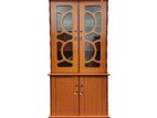 2 Door Melamine Display Cupboard