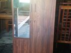 2 Door Melamine Glass Wardrobe -Almari