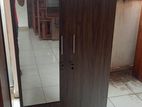 2 Door Melamine Glass Wardrobe Brand New