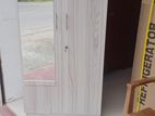 2 Door Melamine Glass Wardrobe Brand New