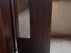 2 Door Melamine Glass Wardrobe Brand New