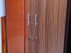 2 Door Melamine Glass Wardrobe