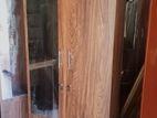 2 Door Melamine Wardrobe With Mirror