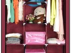 2 Door Storage Wardrobe Foldable