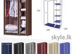 2 Door Storage Wardrobe Fordable