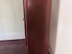 2 Door Teak Wardrobe with Mirror