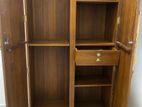 2 door teak wood cupboard