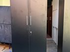 2 Door Wardrobe Black