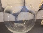 2 Glass Fish Bowls