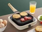 2 Hole Grill Fryer Pan - High Quality