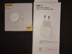 2 in 1 Apple 20W Charger with Wireless Dock