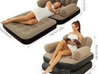 2 in 1 Inflatable Extending Sofa & Bed with Armrest