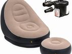 2-IN-1 Inflatable Lounge Sofa Bed Set