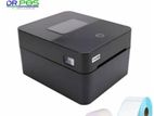 2 in 1 Shipping Way Bill 4 inch Barcode Label Printer Direct Thermal