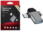 2-in-1 Type-C/Micro USB OTG kit