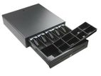 2 Key Black Color Cash Drawer 5Bill 8 Coin