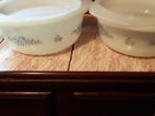2 Noritake Deep Dishes with Lids 1 Large Dish