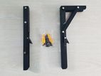 2 Pcs Folding Shelf Brackets 10 Inch