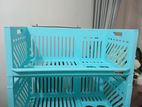 2 Pieces of Plastic Rack