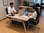 2 Seater Office Workstation Table