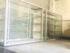 2 Showcases and Steel Racks