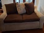 2 Sofa Sets Fabric and Metal Frame