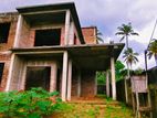 2 Storey Half Build House With Land for Sale Kalagedihena