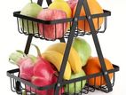 2 TIER FRUIT BASKET