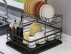 2-Tier Metal Dish Rack