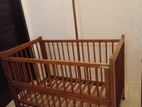 2 Wooden Baby Cots