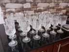 20 Crystal Glasses