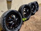 20 X 8.5 Alloy Wheels Set with Tire (dolce )