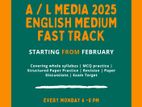 2025 A/L Media English Medium Online