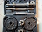 20KG Adjustable Dumbbell Set with Carry Case