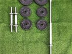 20kg Dumbbell Set with 4ft Bar