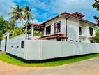 20P Land With Nice Solid Built Upstairs House for Sale Negombo kadirana