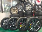 215 45 18 TYRES WITH 5 STUD ALLOYWHEELS FOR MAZDA