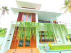 21.5 Perches - Facing Paddy Luxury House For Sale Piliyandala