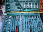 216 Piece 1/4 + 3/8 1/2 DX Socket and Bit Set