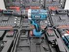 21V Cordless Drill Set With Tools