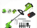 21V Cordless Grass Cutter Rechargeable Brush Trimmer