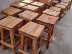 22 Inch Height - Mahogany Wooden Stools