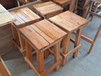 22 " Mahogany Wooden Stools