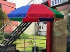 220CM Garden Beach Umbrella double wire