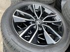 225/50/18 Size Bezel RS Alloy Wheels with Tire Set