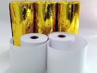 2.25 Inch Gold Wrapping Thermal Paper Roll