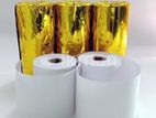 2.25 Inch Thermal Paper Roll Gold Repine