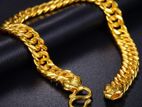 22k Gold Plated Albert Bracelet